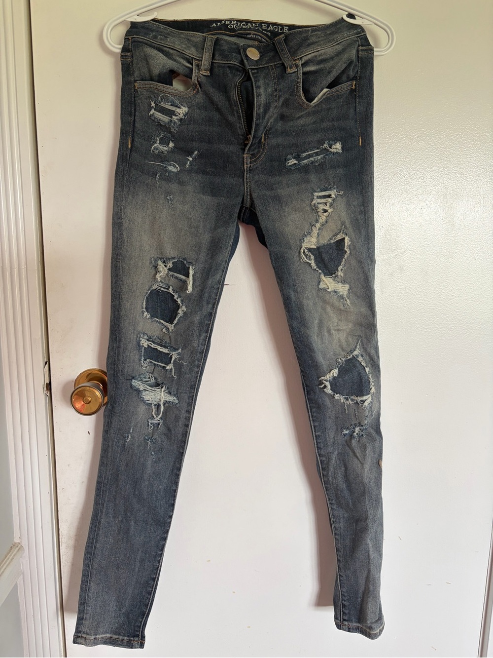 American Eagle Outfitters Dark Wash Stretch Skinny Jegging